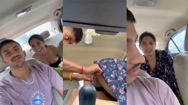 Desi Horny Girl Affair – Threesome Car Fucking Mms Video