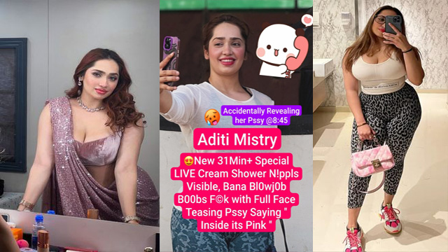 Aditi Mistry Banana BJ Fuck – Accidentally Revealing Mms Video